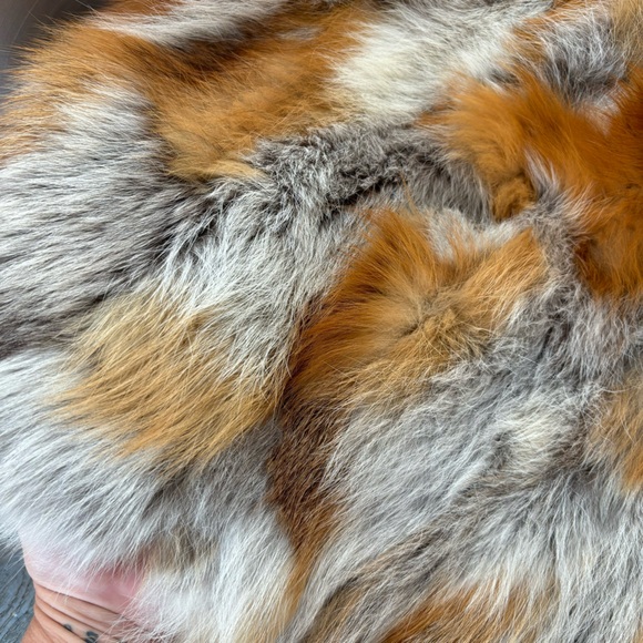 Miller genuine coyote fur jacket/vest | size medium - Picture 4 of 8